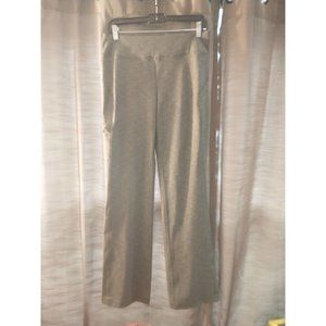 Women's Duluth Trading Company Green/Gray Stretchy Leggings Size S x 33